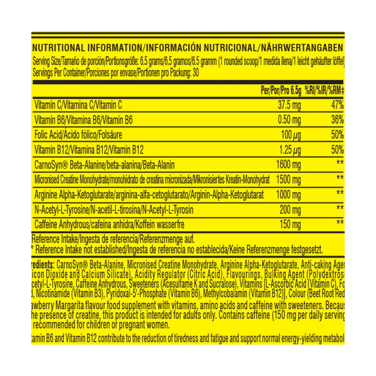 C4 Original Pre-workout Strawberry Margarita 30 serviri  2