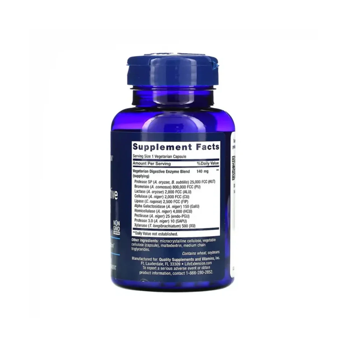 Life Extension Enhaced Super Digestive Enzymes 60 vcaps 2