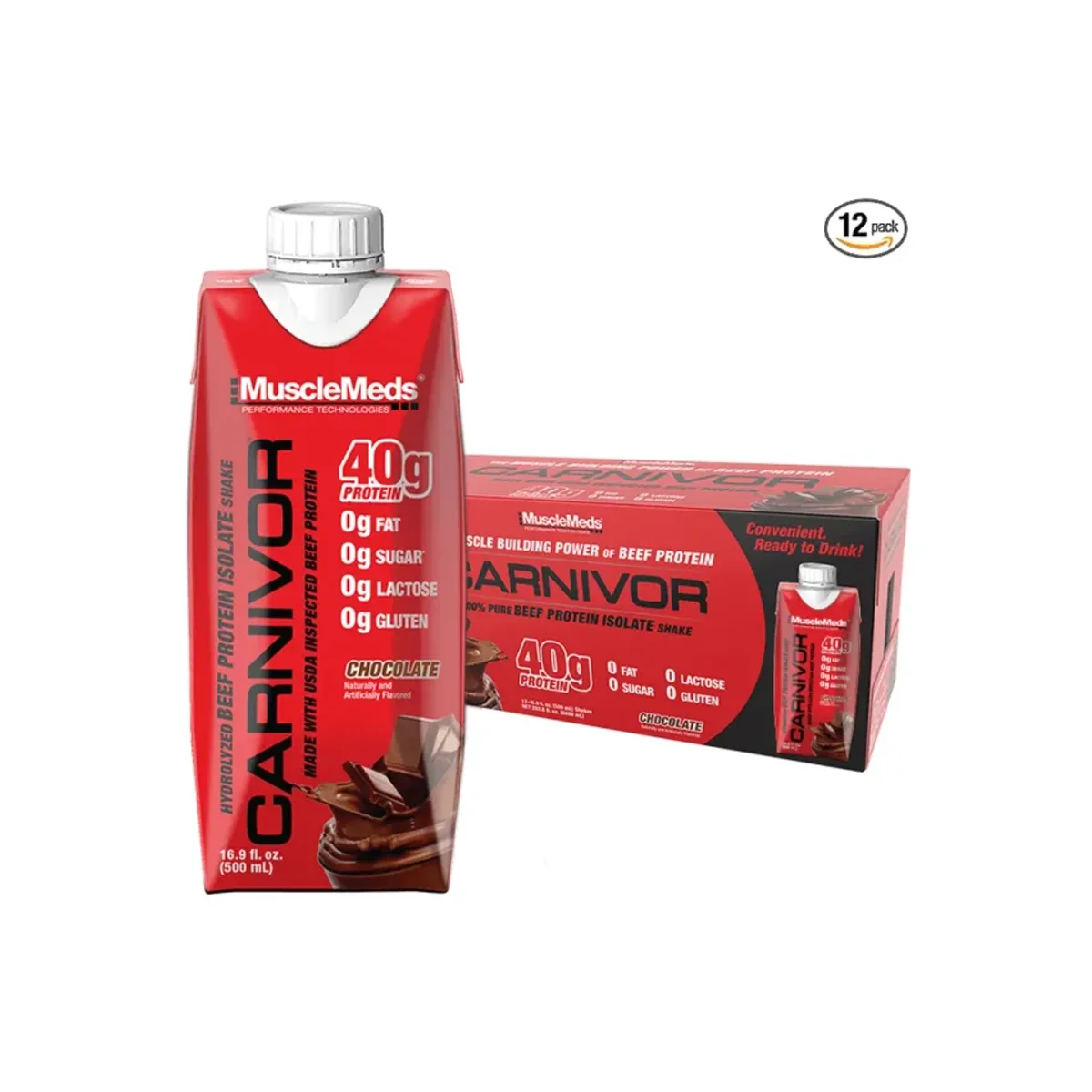 MuscleMeds Carnivor Protein Sake 500ml Chocolate