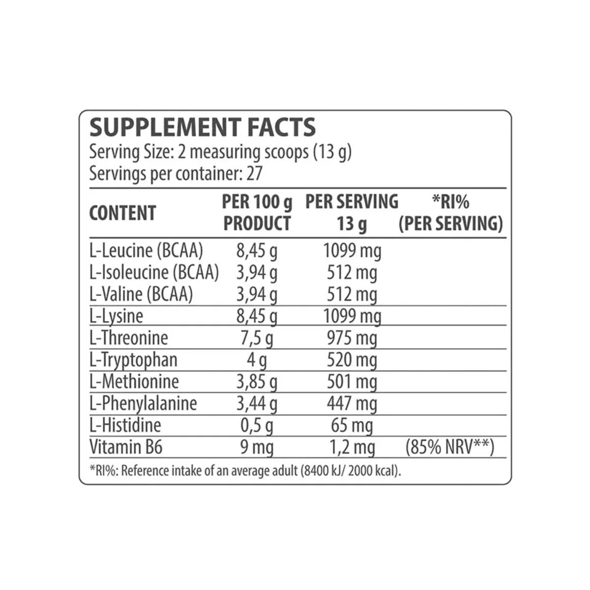 Dorian Yates Hit EAA Amino Complex Cola 360g 2