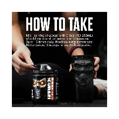 Jnx The Curse Pre-workout Blue Raspberry 250g 3