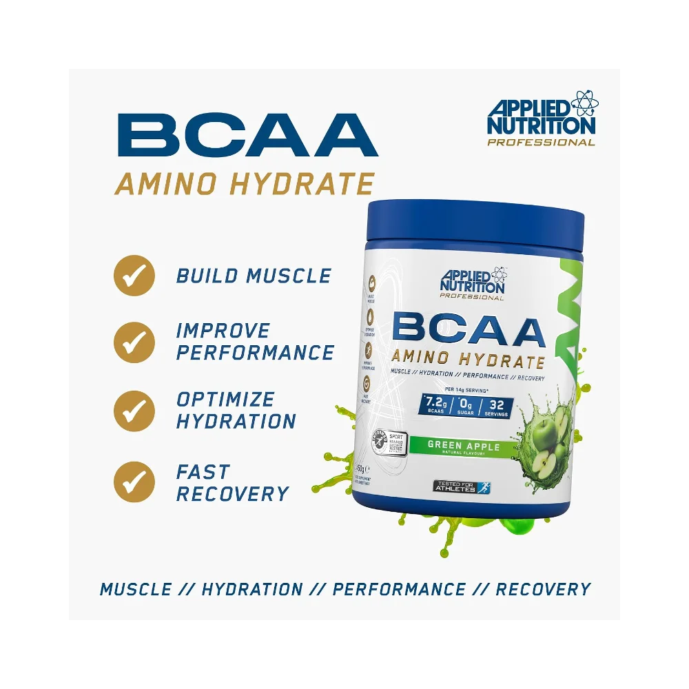 Applied Nutrition BCAA Amino-Hydrate Green Apple 450g 4