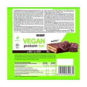 Weider Vegan Protein Bar Salted Chocolate 35g 3