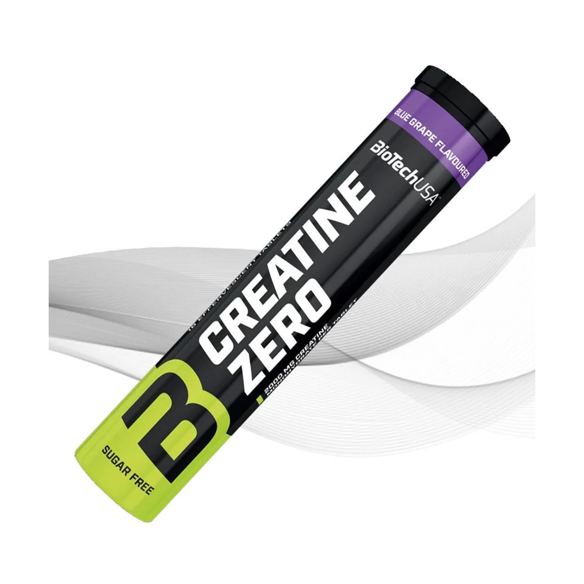 BioTechUSA Creatine Zero Blue Grape Efervescent 18 tablete 3