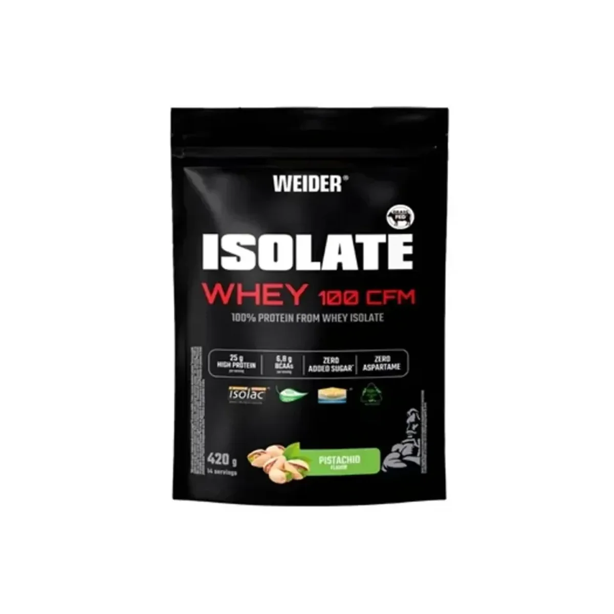 Weider Isolate Whey 100 cmf Fistic 420g