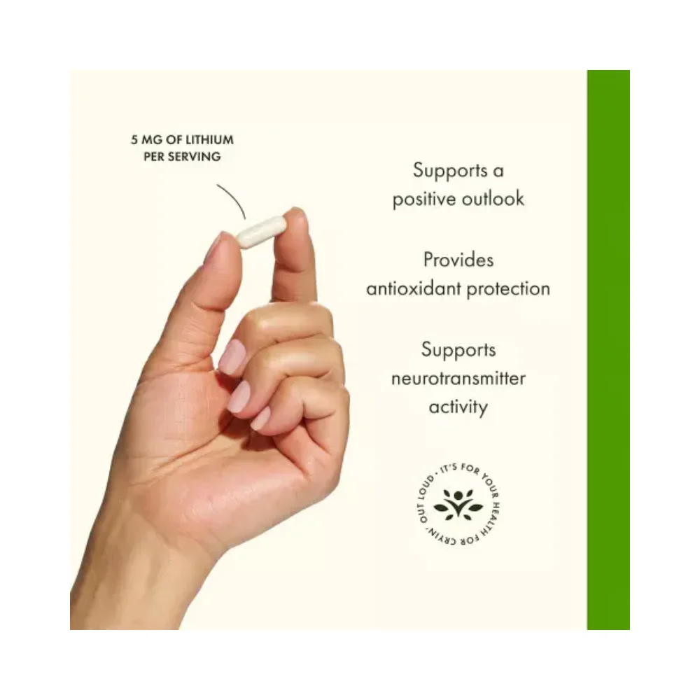 Swanson Lithium Orotate 60veg capsule 3