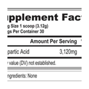 EVLution Nutrition D-Aspartic Acid 94 g 2