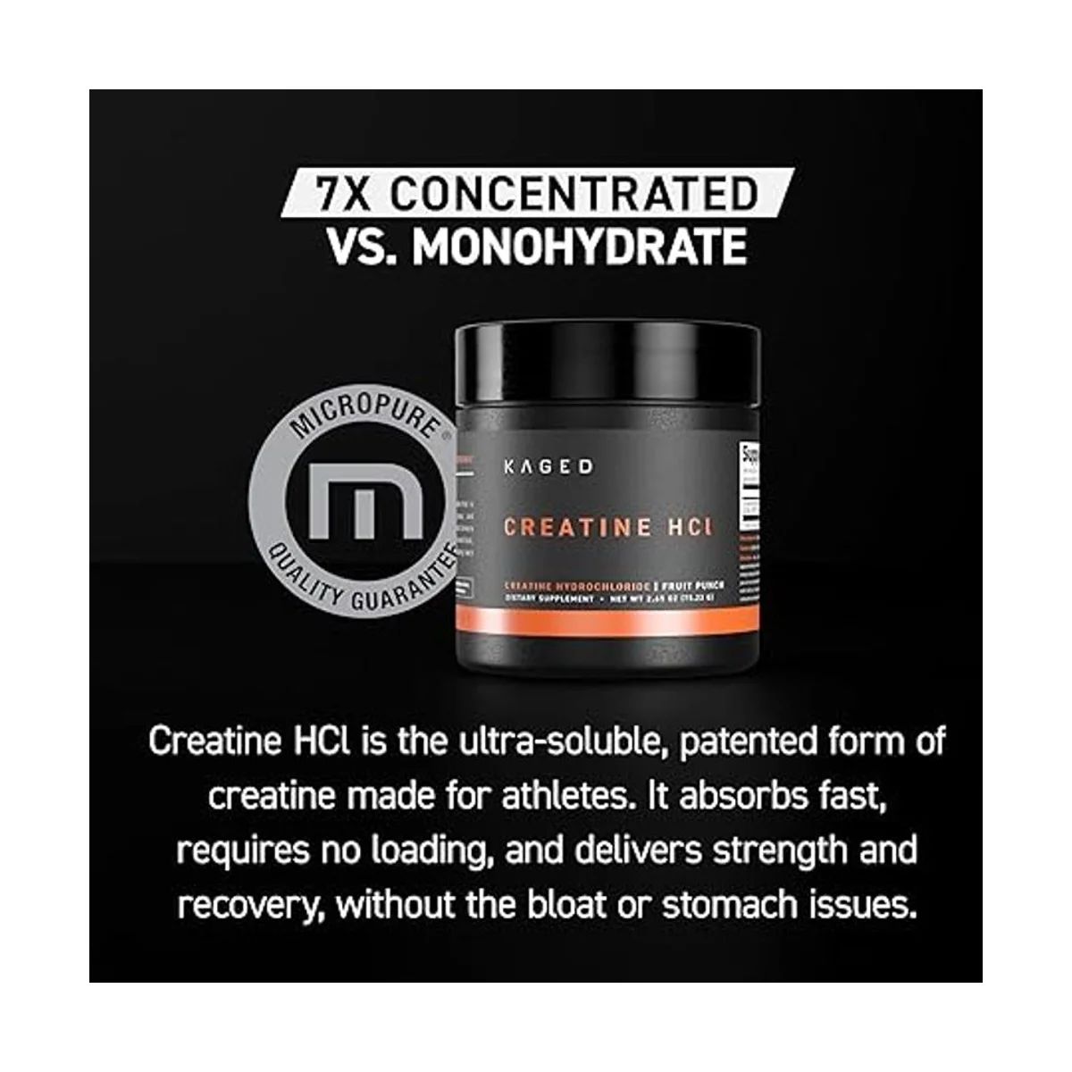 Kaged Muscle Creatine HCL 75 Capsule 3
