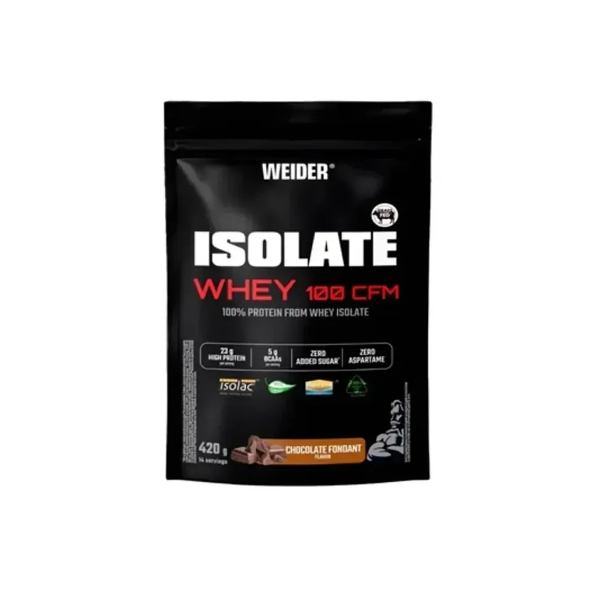 Weider Isolate Whey 100 cmf Chocolate Fondatnt 420g