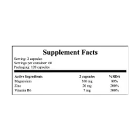 Nutrend ZMA 120 capsule 2