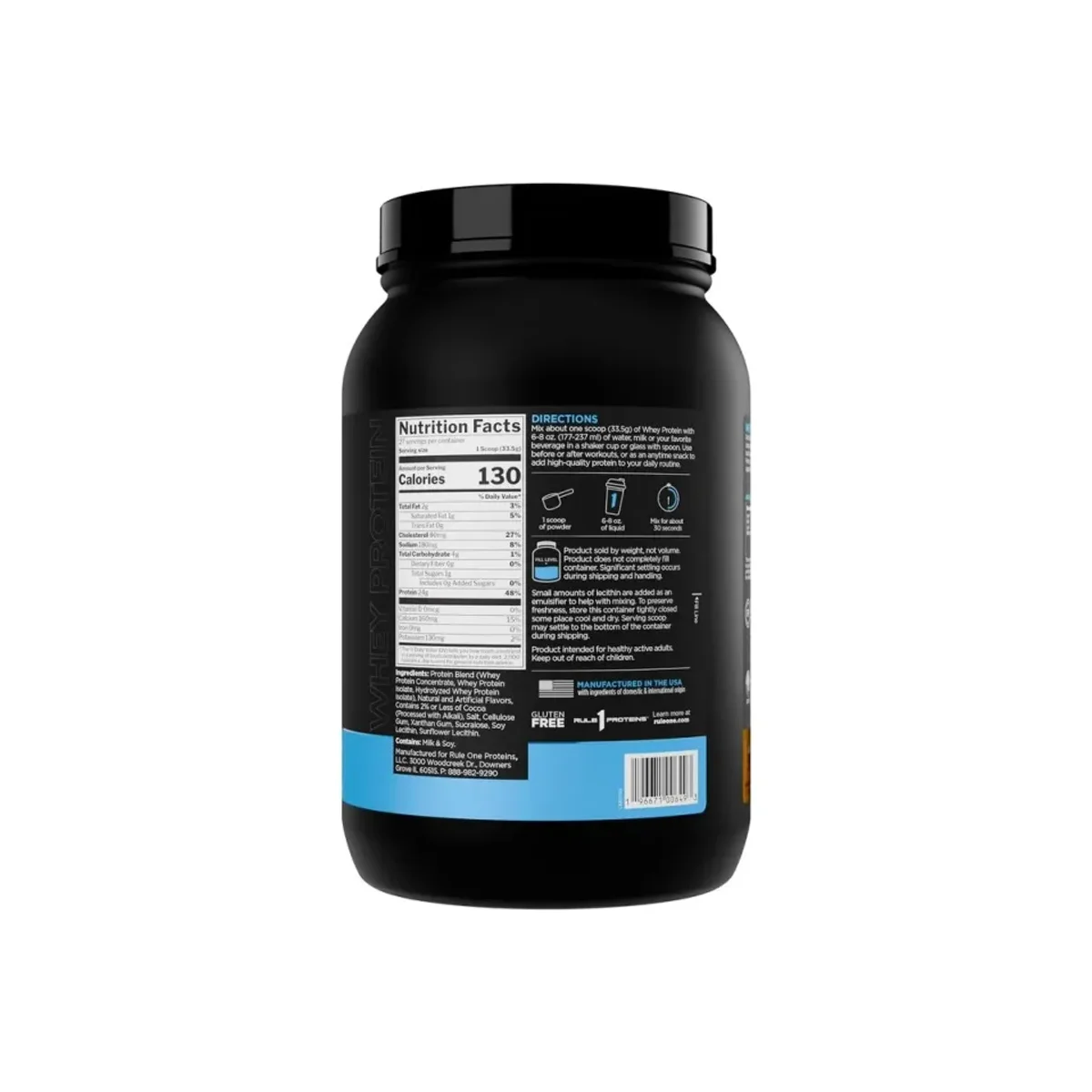 Rule 1 Whey Protein 905g Salted Caramel 2