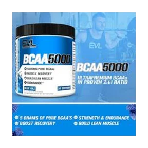 Evlution Nutrition BCAA 5000 BlueRazz 240g 3