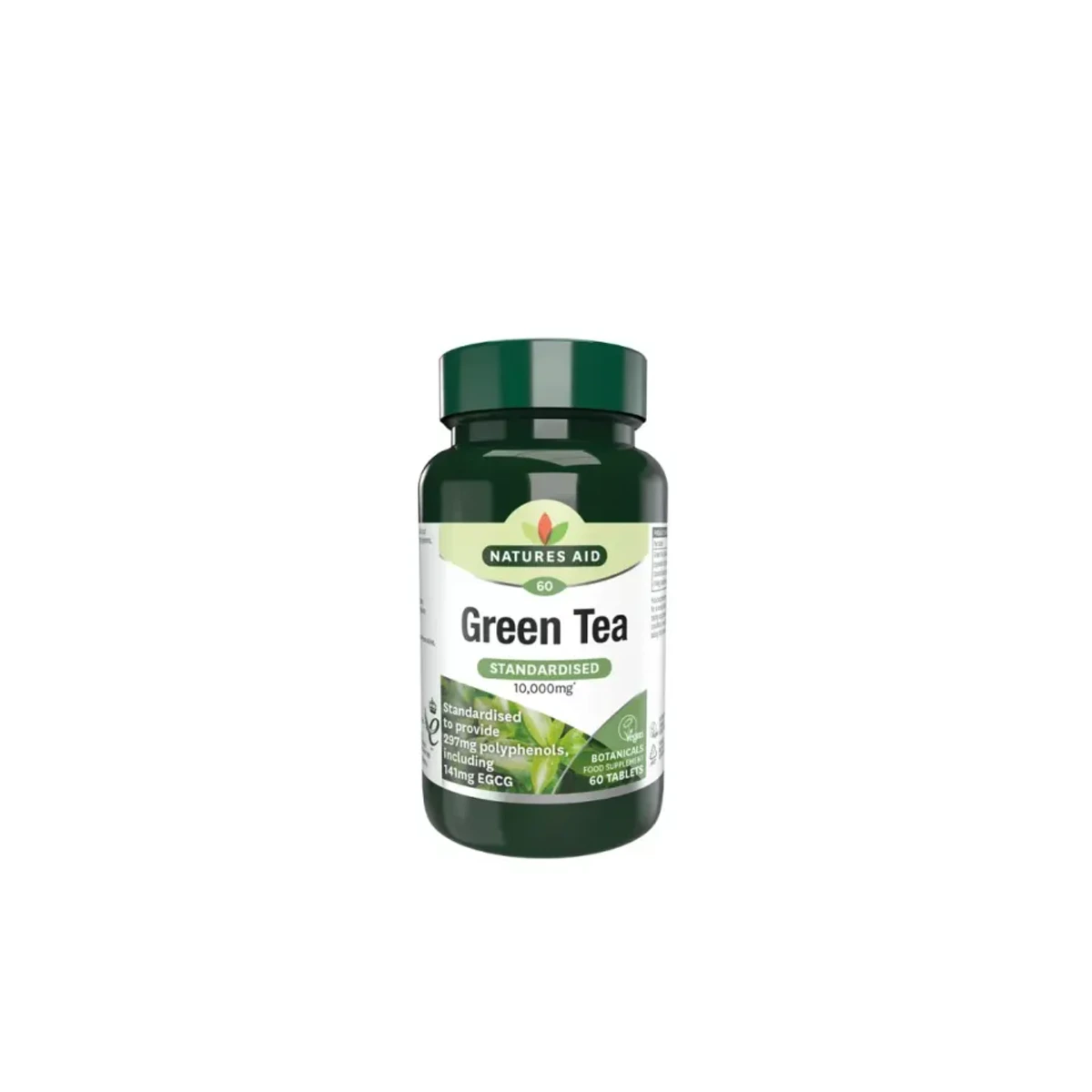 Natures Aid Green Tea 10,000 mg 60 tablete 3