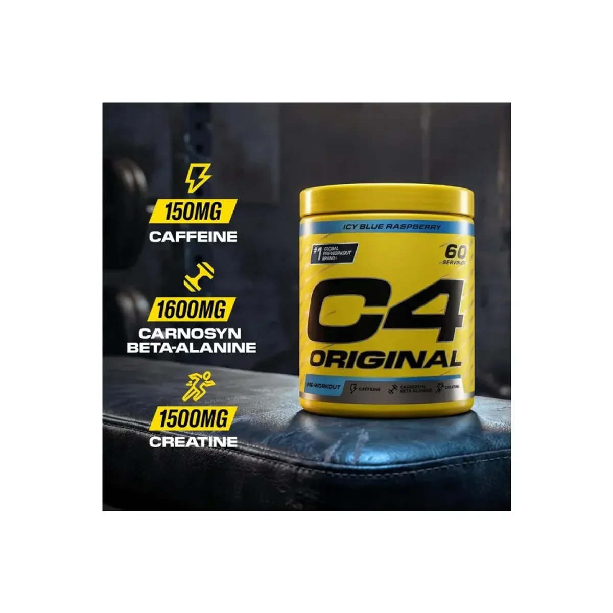 Cellucor C4 Original Strawberry Margarita 60 serviri 4