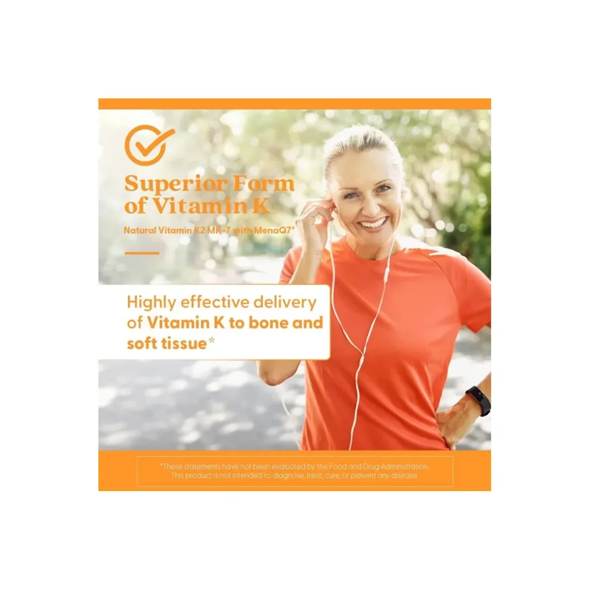 Doctor's Best Natural Vitamin K2 MK7 with MeneaQ7 45mg 60vcaps 4