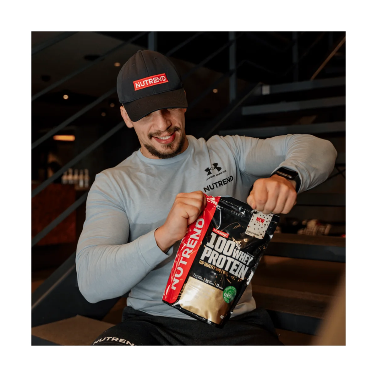 Nutrend Whey Protein 100% 400g Chocolate +Cacao 2