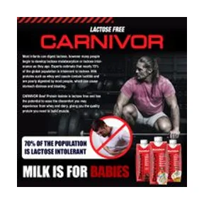 MuscleMeds Carnivor Protein Sake 500ml Chocolate 3