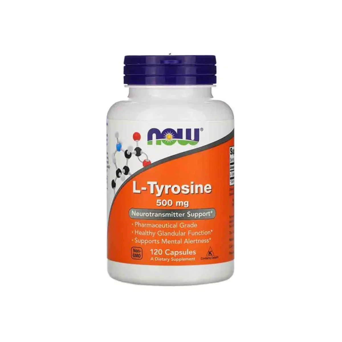 Now L-Tyrosine 500mg 120 capsule