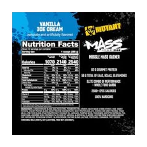 Mutant Mass Extreme 2500 Vanilla 2720g 2