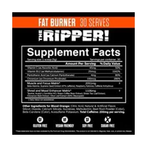 Jnx Sports Fat Burner The Ripper 150g Blood Orange 2