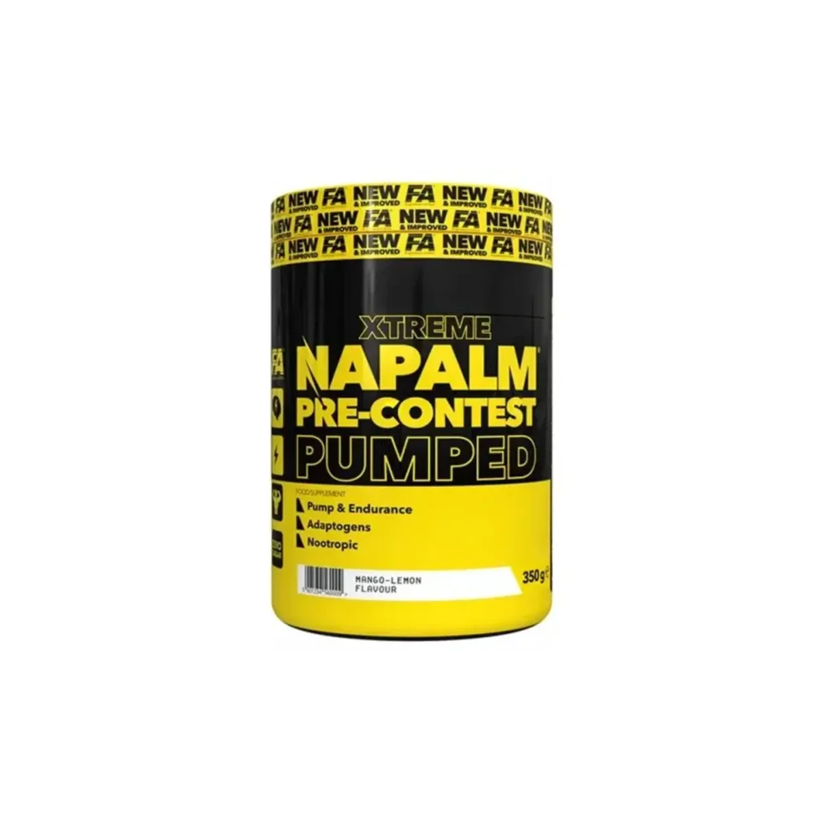 FA Napalm Pre-Contest Pump Pre-workout 350g Cherry Lemon