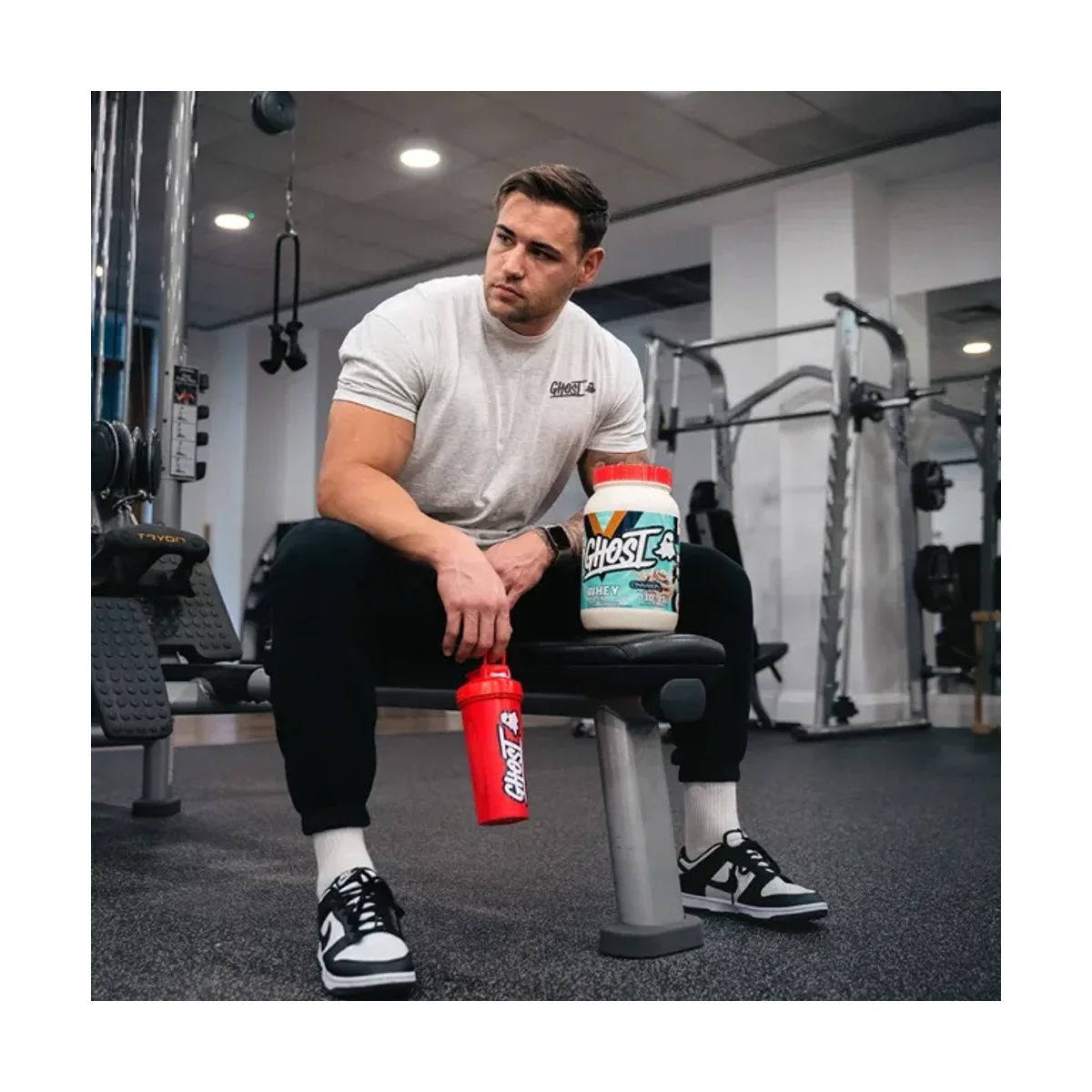 Ghost Whey 28 serviri Coffe Ice Cream 3