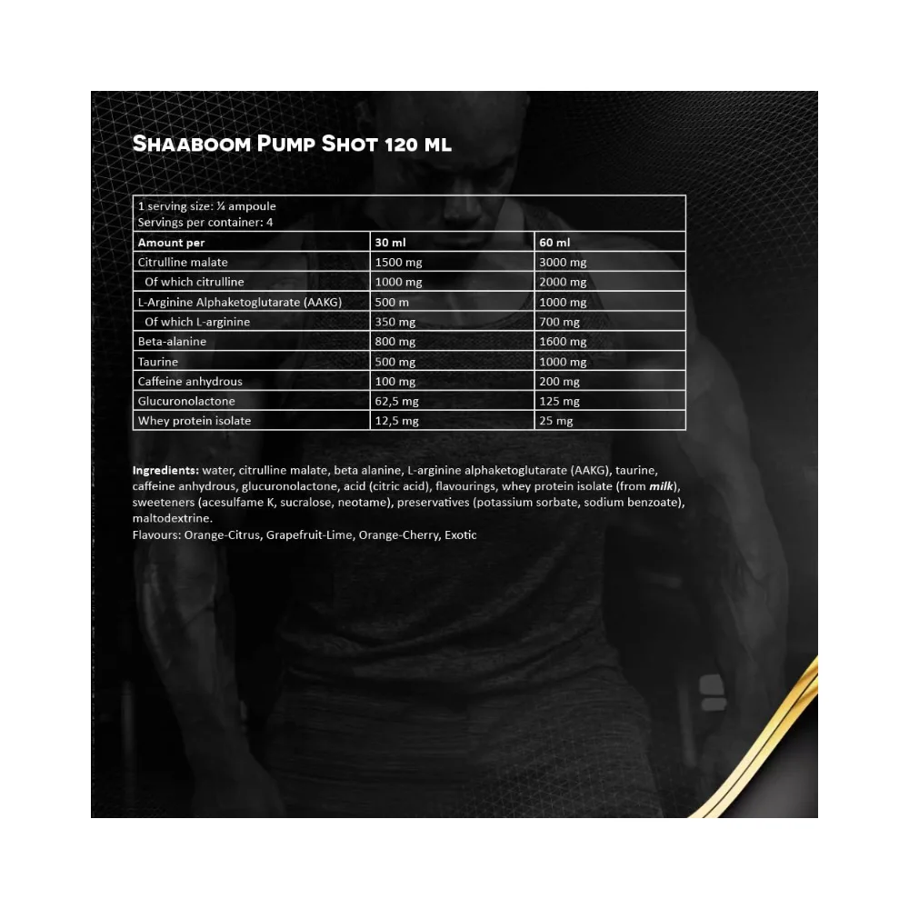 Kevin Levrone Shaaboom Pump 120ml Exotic 2