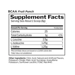 Rule 1 BCAA 480g Fruit Punch 3