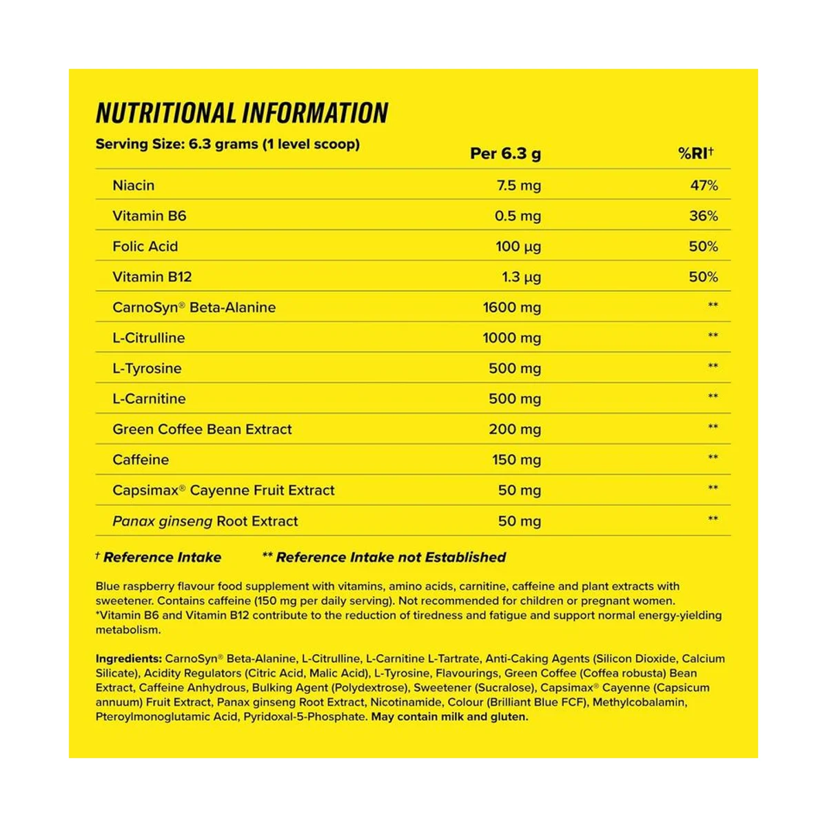 Cellucor C4 Ripped Icy Blue Raspberry 189g 2