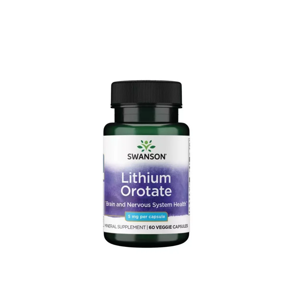 Swanson Lithium Orotate 60veg capsule 1