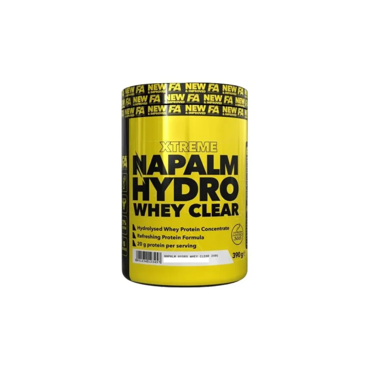 Fa Napalm Hydro Whey Clear 390g Mango