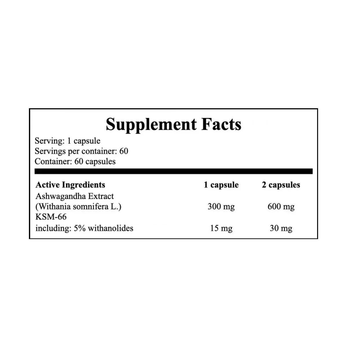 Olimp Ashwagandha 600 Sport 60 capsule KSM-66 2