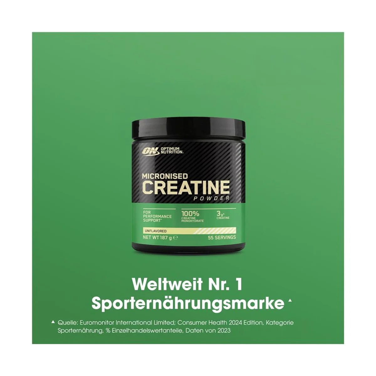 Optimum Nutrition Micronised Creatine 187g Unflavored 3