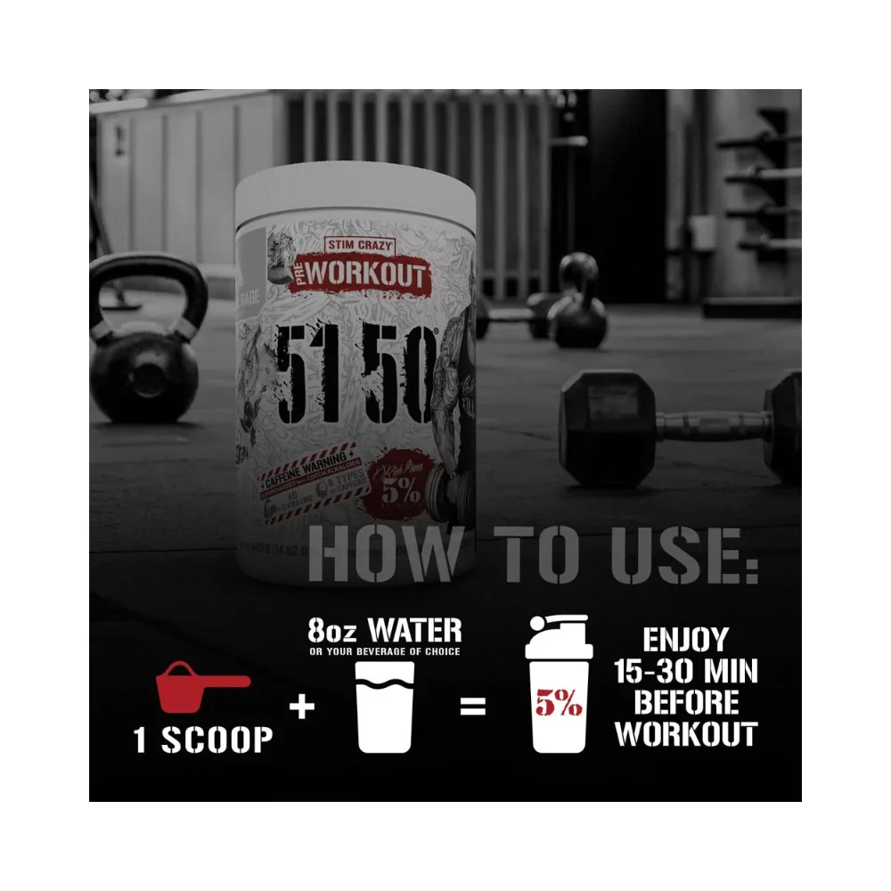5% Nutrition 5150 Legendary Pre-workout Green Apple 372g 3