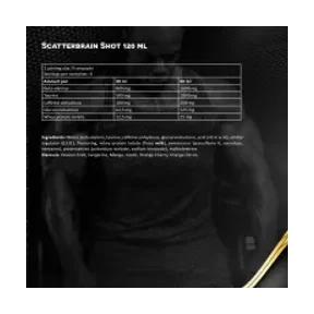 Kevin Levrone Scatterbrain Shot 120ml Exotic 2
