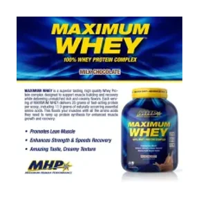MHP Maximum Whey Milk Chocolate 2275g 2