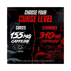 Jnx The Curse Pre-workout Blue Raspberry 250g 4