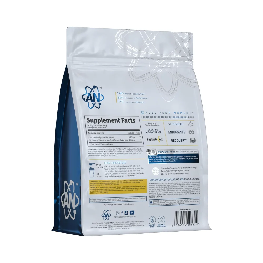 Applied Nutrition Creatine Monohydrate + Peptide 444g 2
