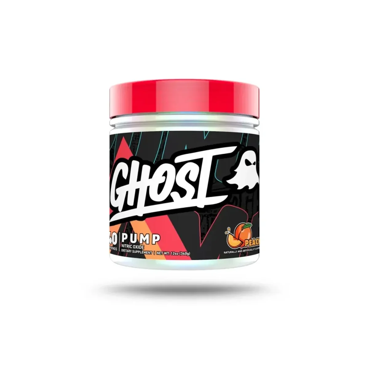 Ghost Pump Nitric Oxide 40 serviri Peach Stim Free