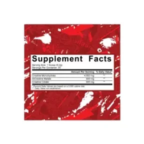5% Nutrition Creatine Code Red Fruit Punch 124g 2
