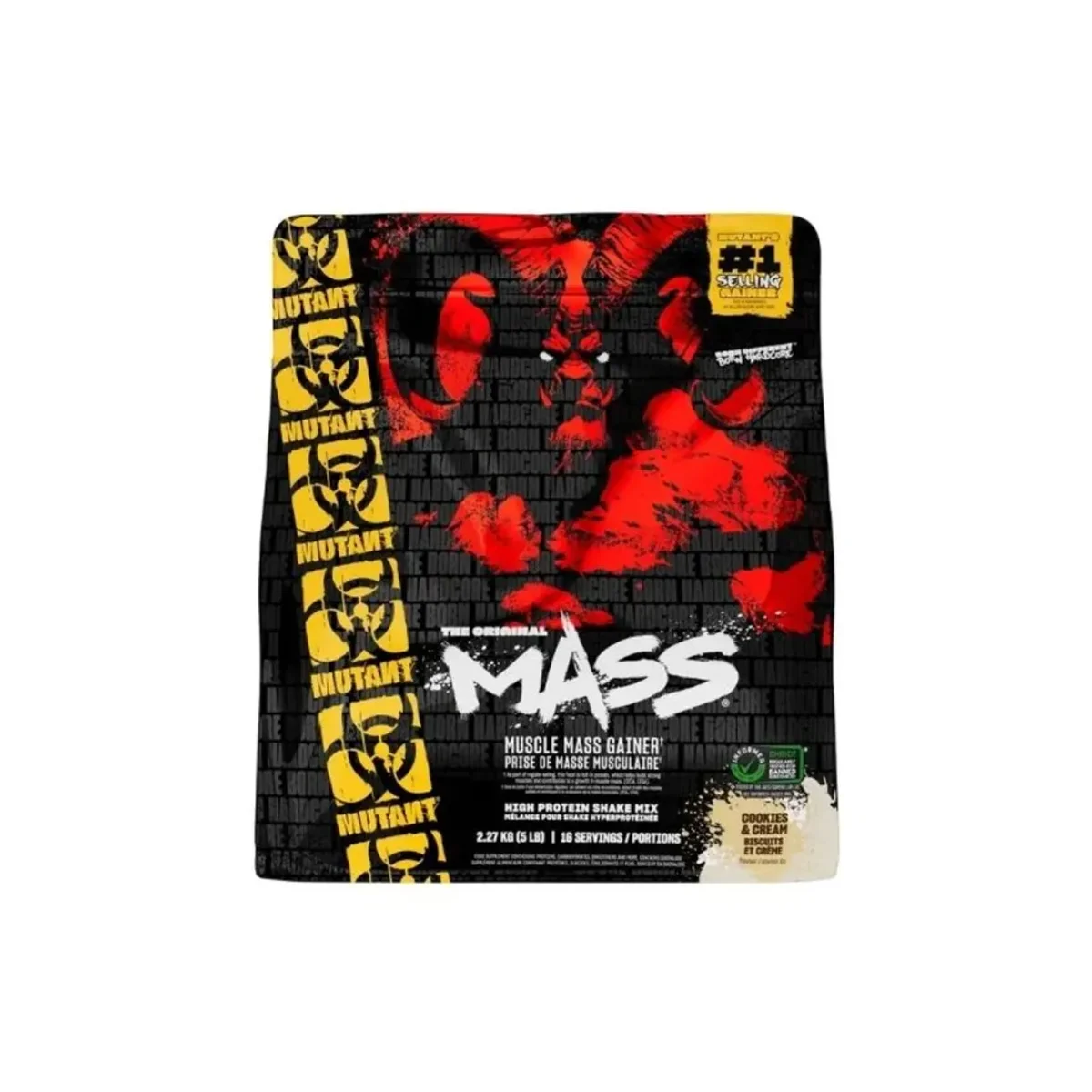Mutant Mass Cookies and Cream 2270g