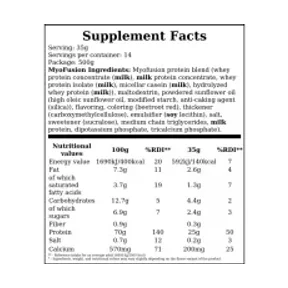 Gaspari Myofusion Advance 500g Chocolate 2