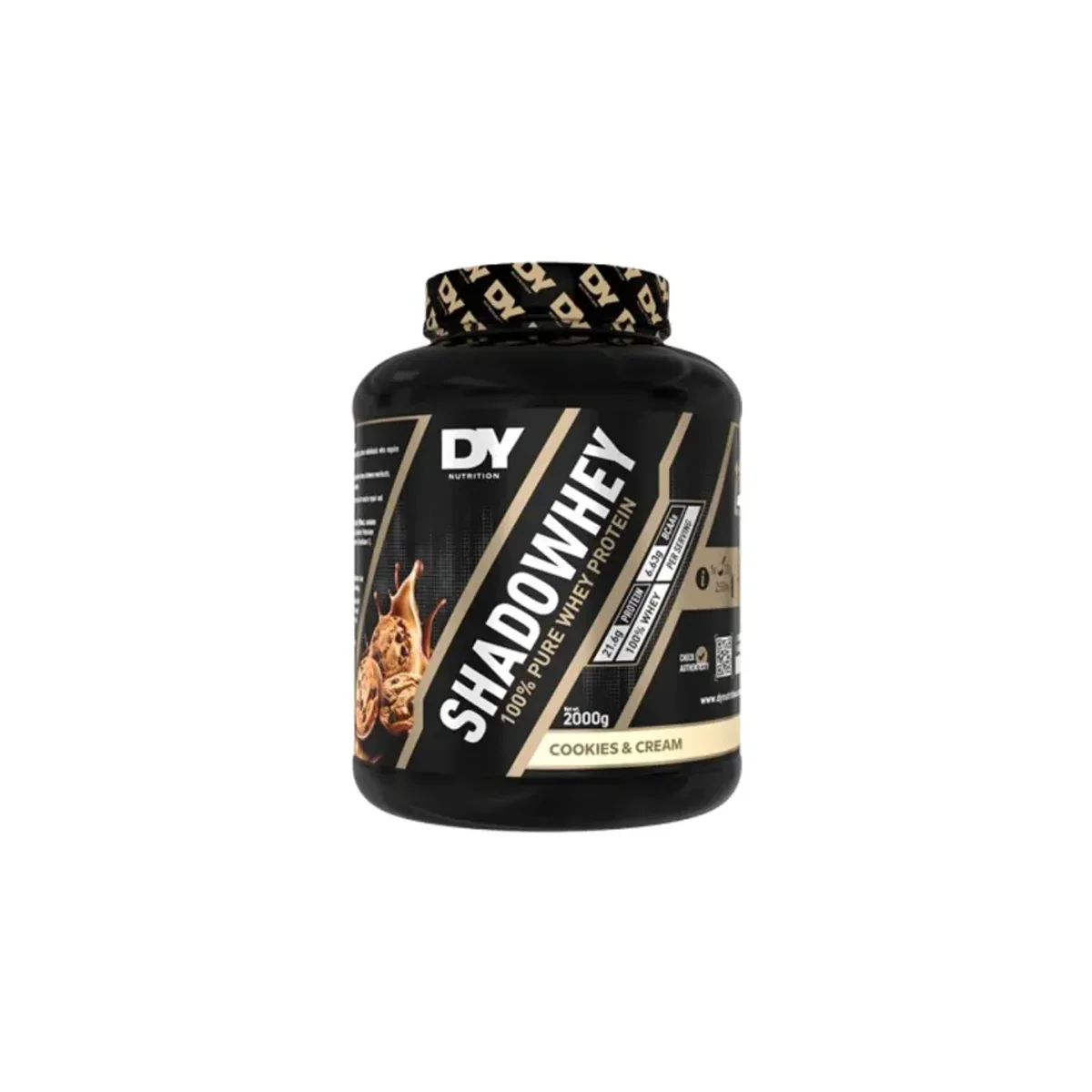 Dorian Yates ShadoWhey 100% Pure Whey Protein 2kg Cookies and Cream