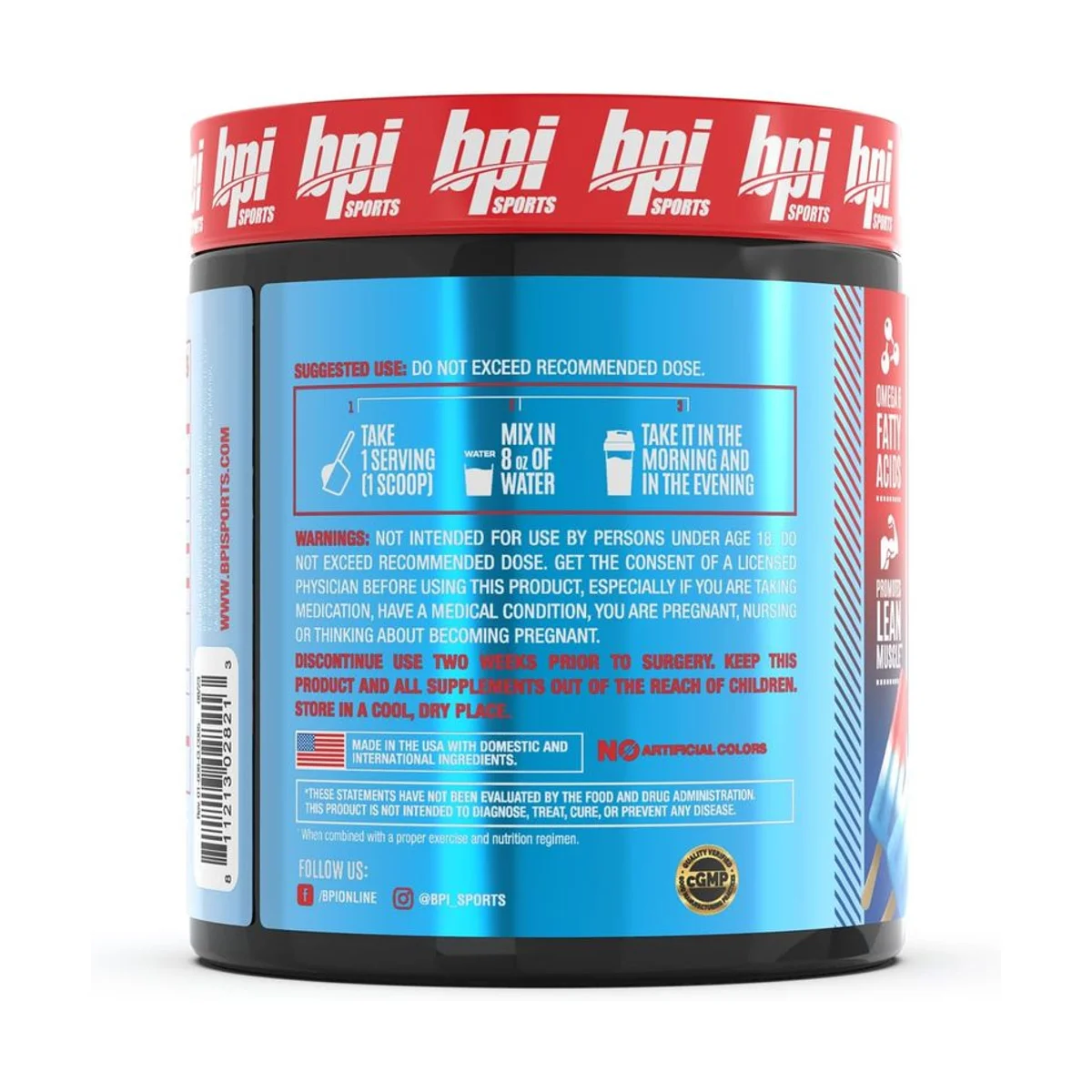 Bpi Sports Cla+Carnitine 50 Serviri Rainbow Ice 3