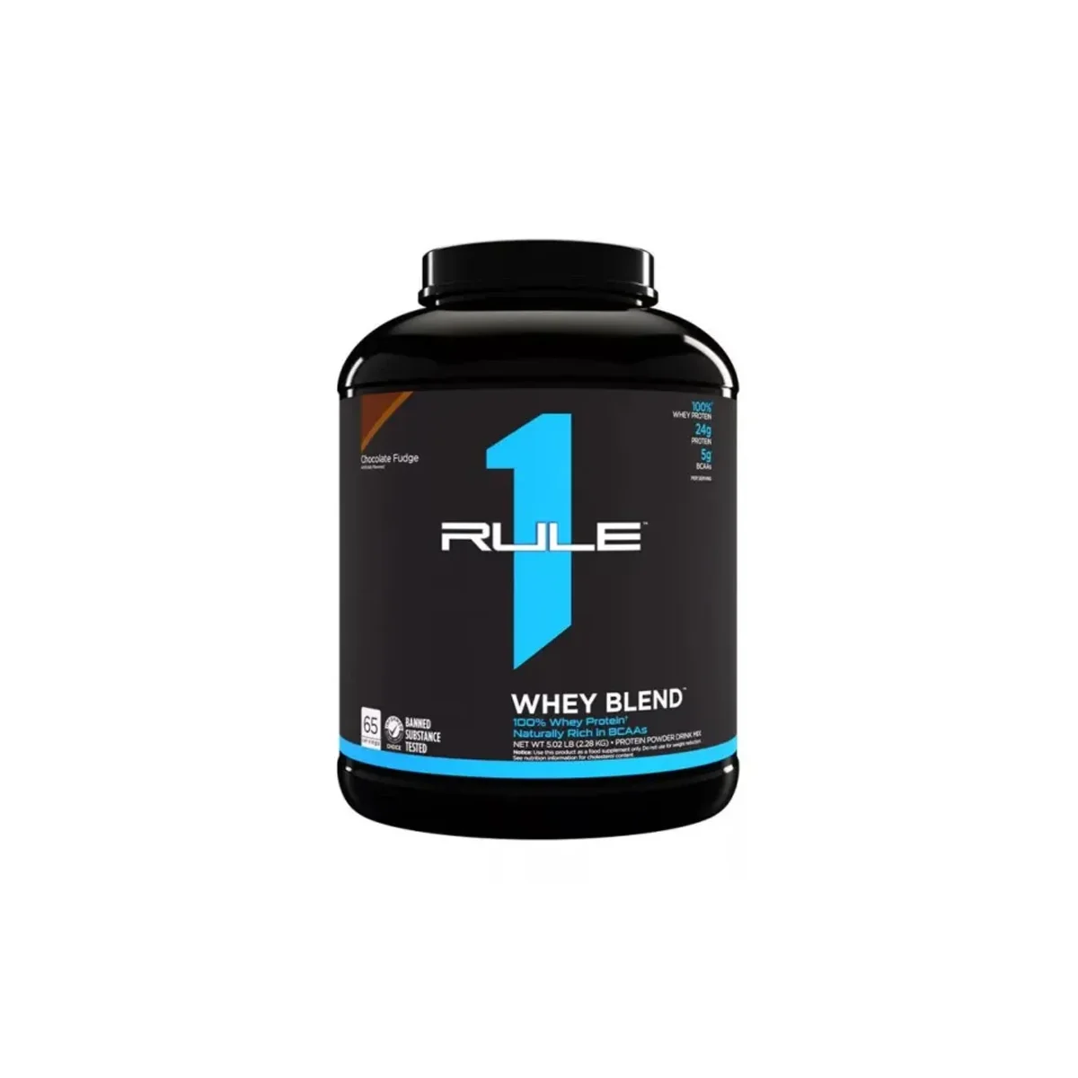 Rule 1 Whey Blend Chocolate Fudge 2.28kg