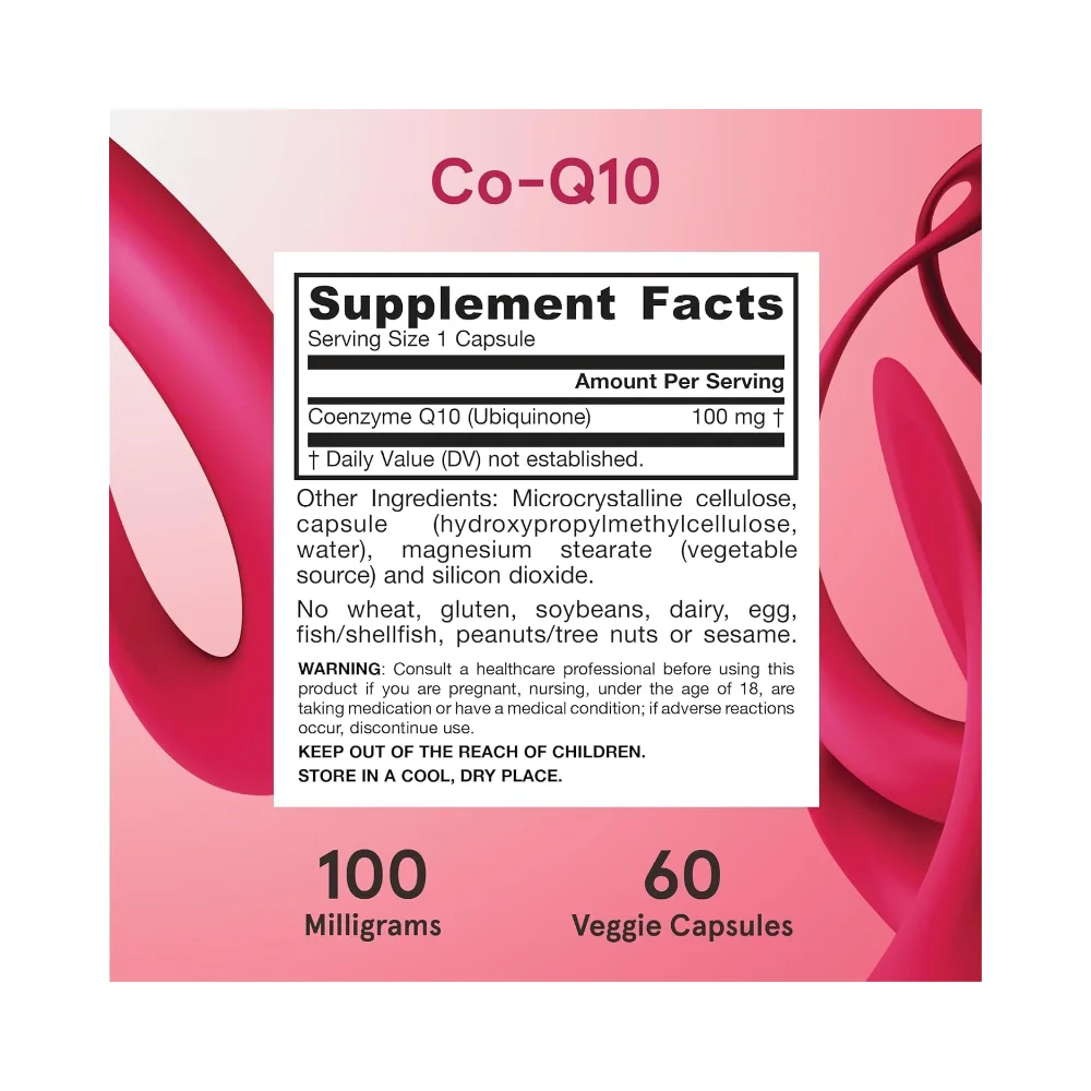 Jarrow Formula Co-Q10 100mg 60vcap 2