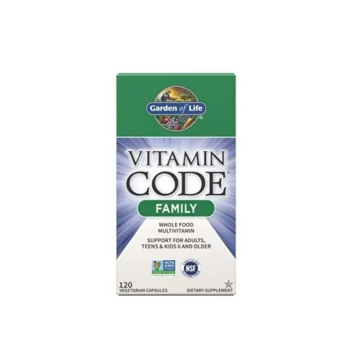 Garden Of Life Vitamin Code Family 120 vcaps