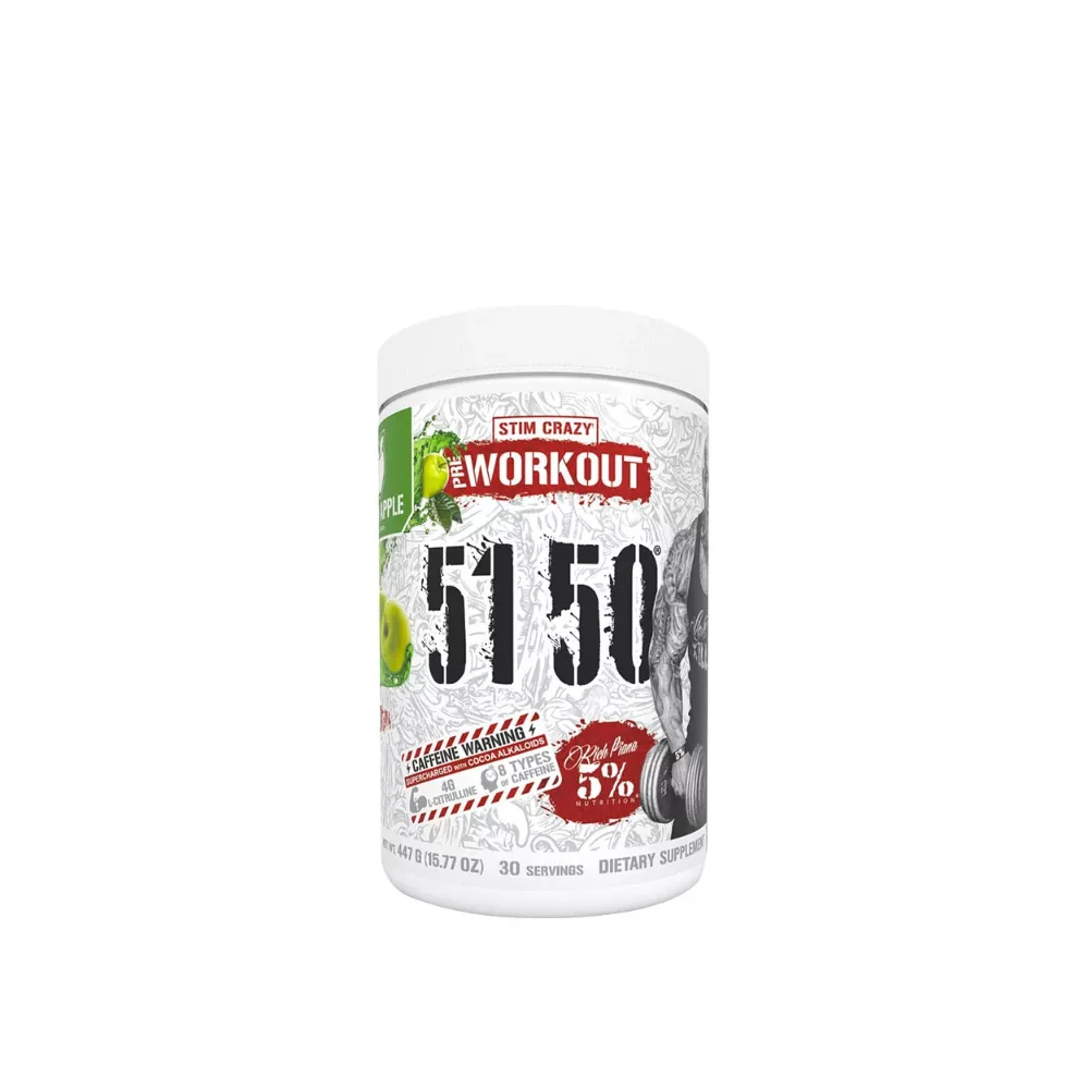 5% Nutrition 5150 Legendary Pre-workout Green Apple 372g 1