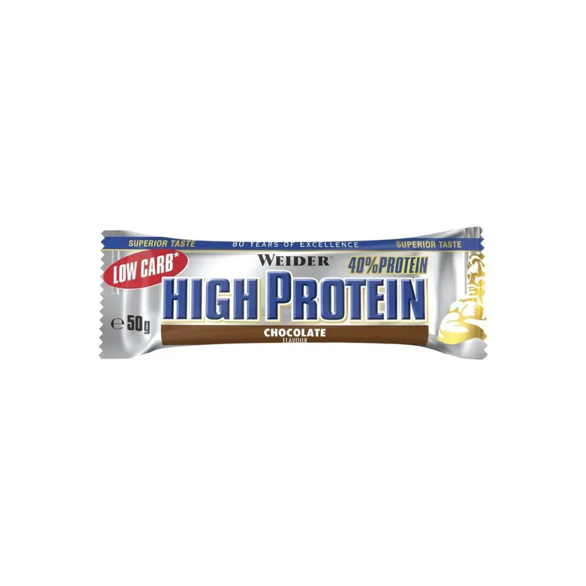 Weider Low Carbs High Protein Bar Ciocolata 50g