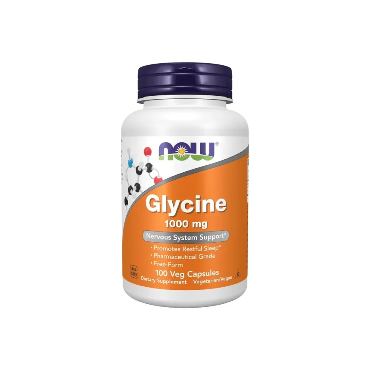 Now Glycine 1000mg 100 vegan capsule